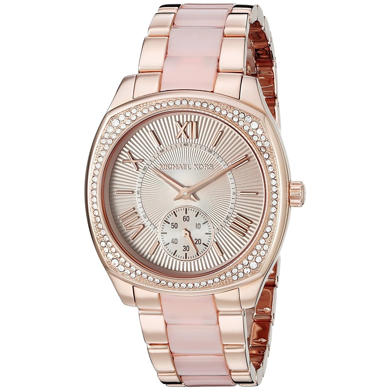 Michael Kors  Quartz Crystal Rose-Tone Dial Women's Watch MK6135