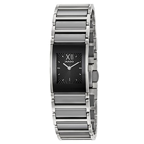 Rado Integral Quartz Black Dial Men's Watch R20784179