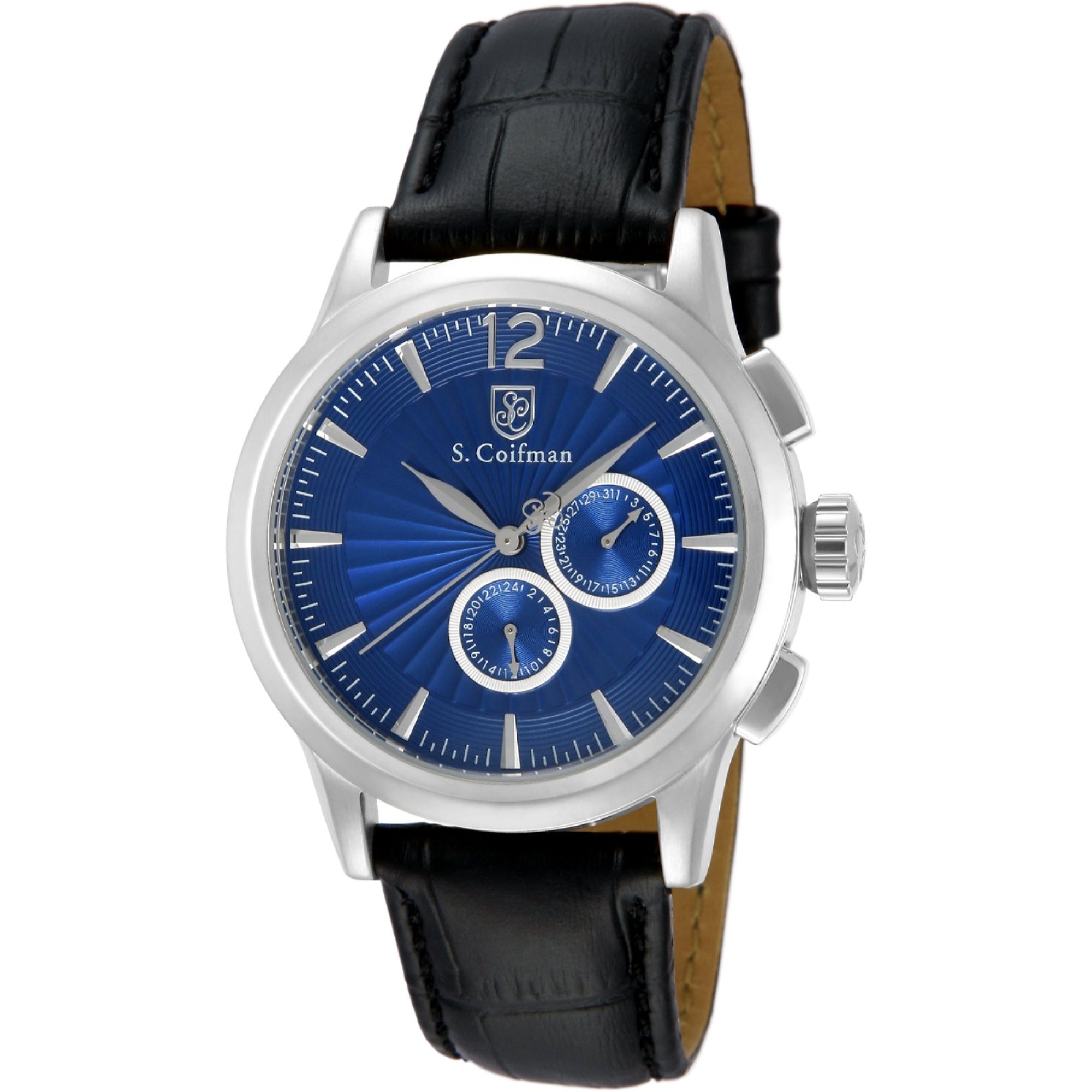 S. Coifman  Quartz Blue Dial Men's Watch SC0262