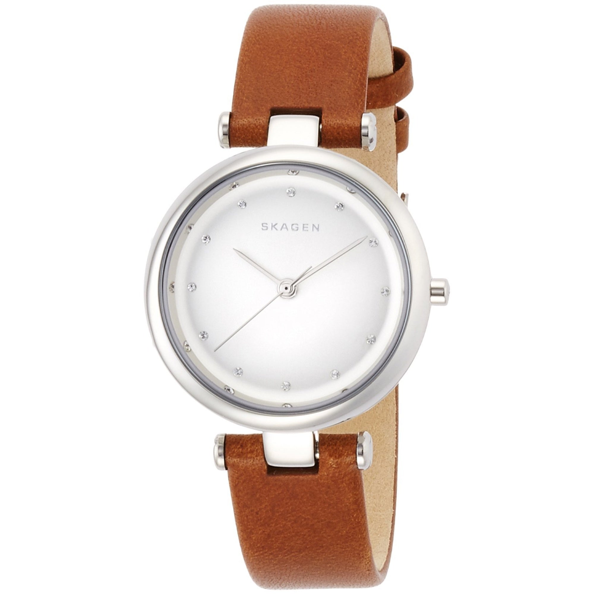 Skagen Tanja Quartz Crystal Silver Dial Women's Watch SKW2458