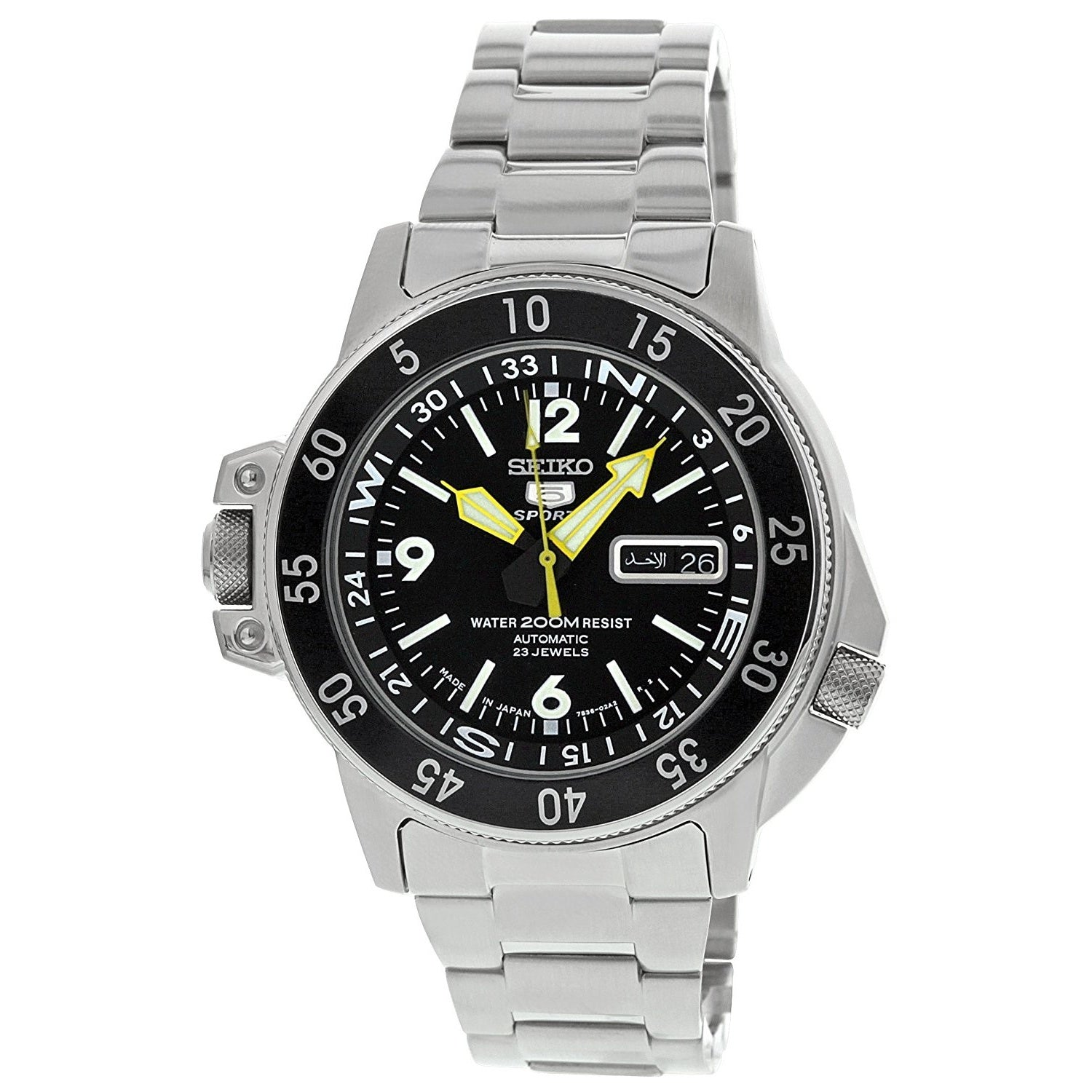 Seiko 5 Automatic Automatic Black Dial Men's Watch SKZ211J1