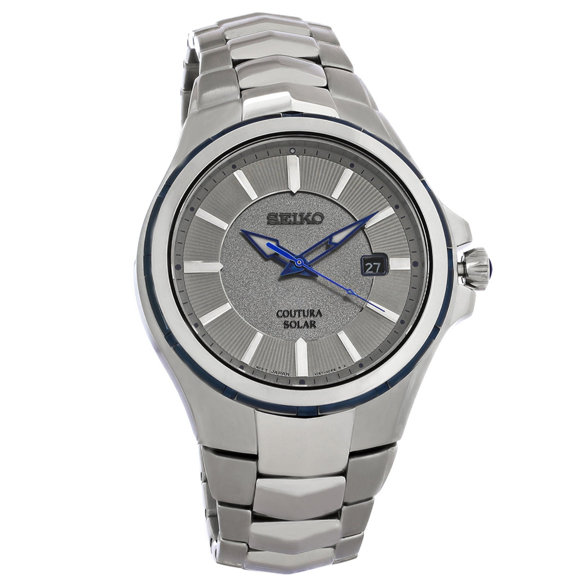 Seiko Coutura Solar Silver Dial Men's Watch SNE565