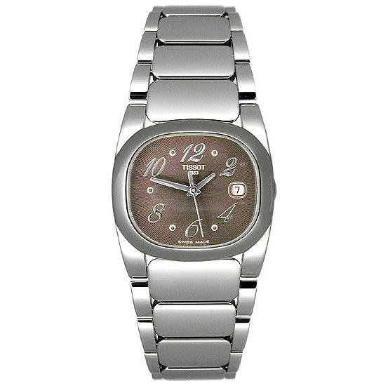 Tissot T-Moments Quartz Brown Dial Women's Watch T0091101129700