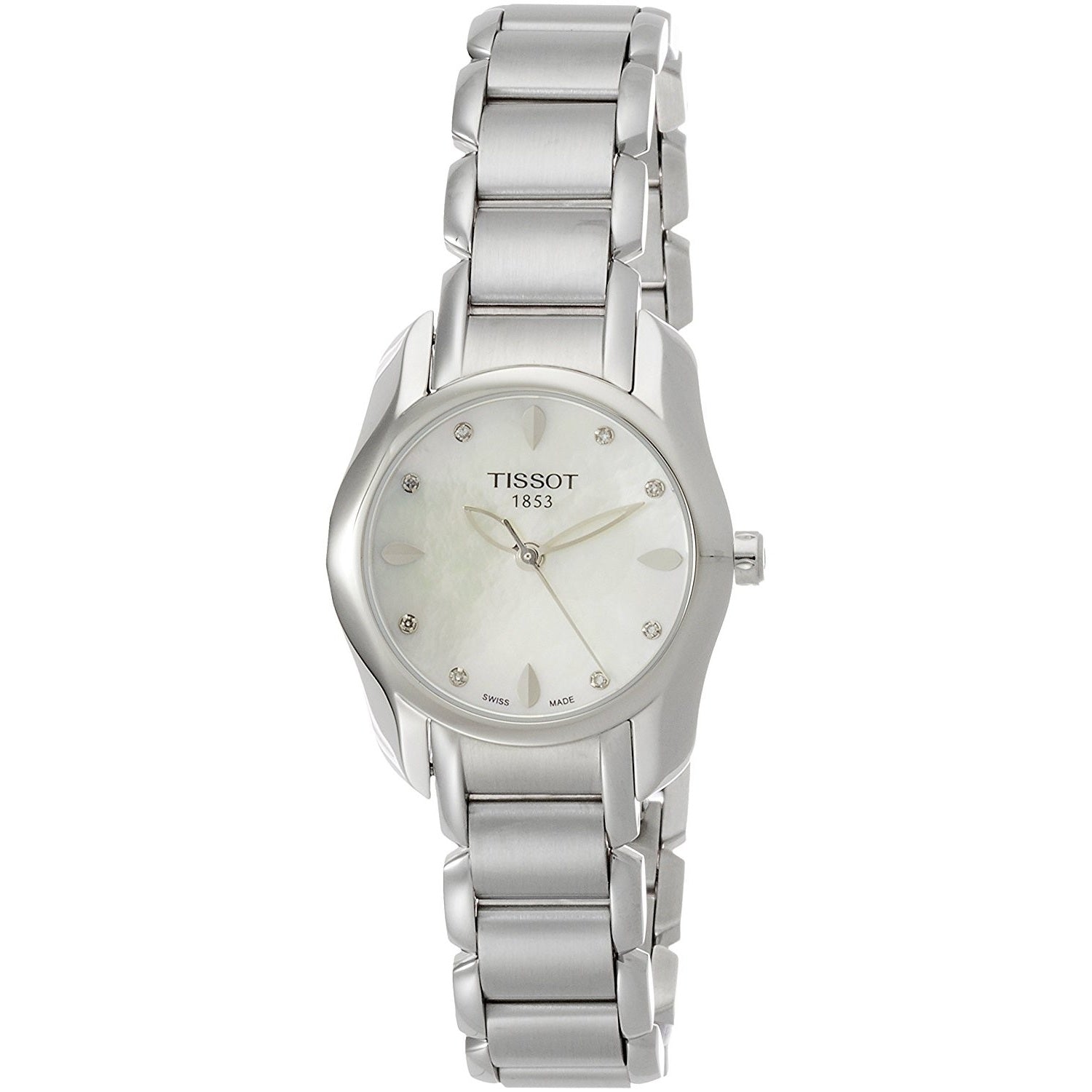 Tissot T-Wave Quartz Diamond Mother of Pearl Dial Women's Watch T0232101111600