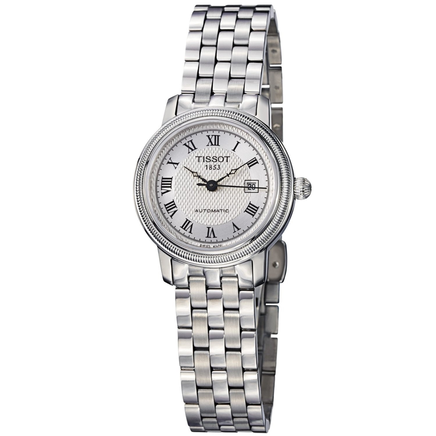 Tissot Bridgeport Quartz Silver Dial Women's Watch T0452071103300