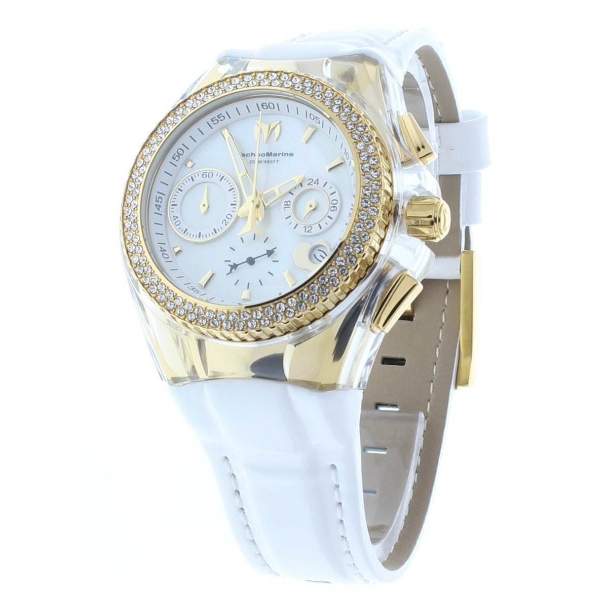 TechnoMarine Quartz Cruise Mother of Pearl Dial Women's Watch TM-117046
