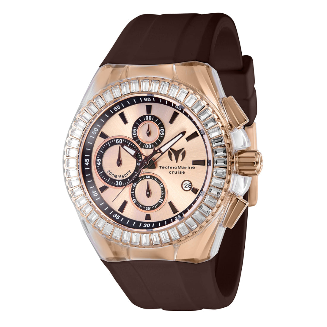 TechnoMarine Quartz Cruise Rose Gold Dial Men's Watch TM-121166