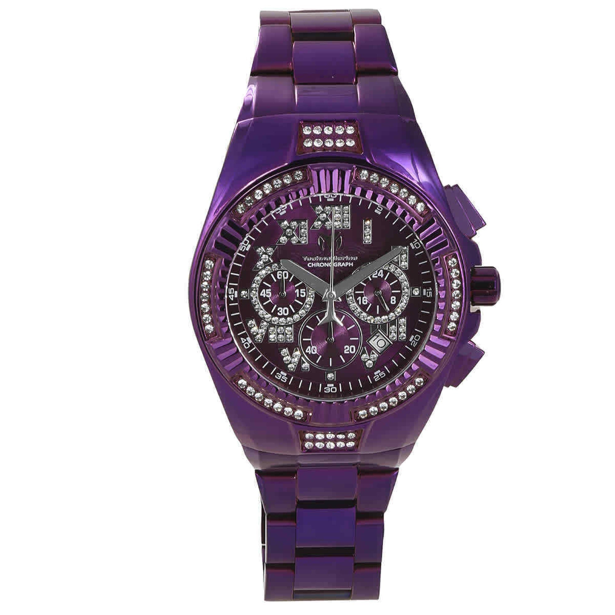 TechnoMarine  Quartz Purple Dial Men's Watch TM-121231