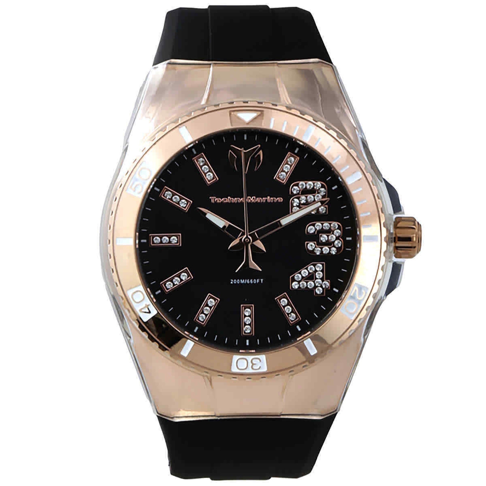 TechnoMarine  Quartz Black Dial Women's Watch TM-121247