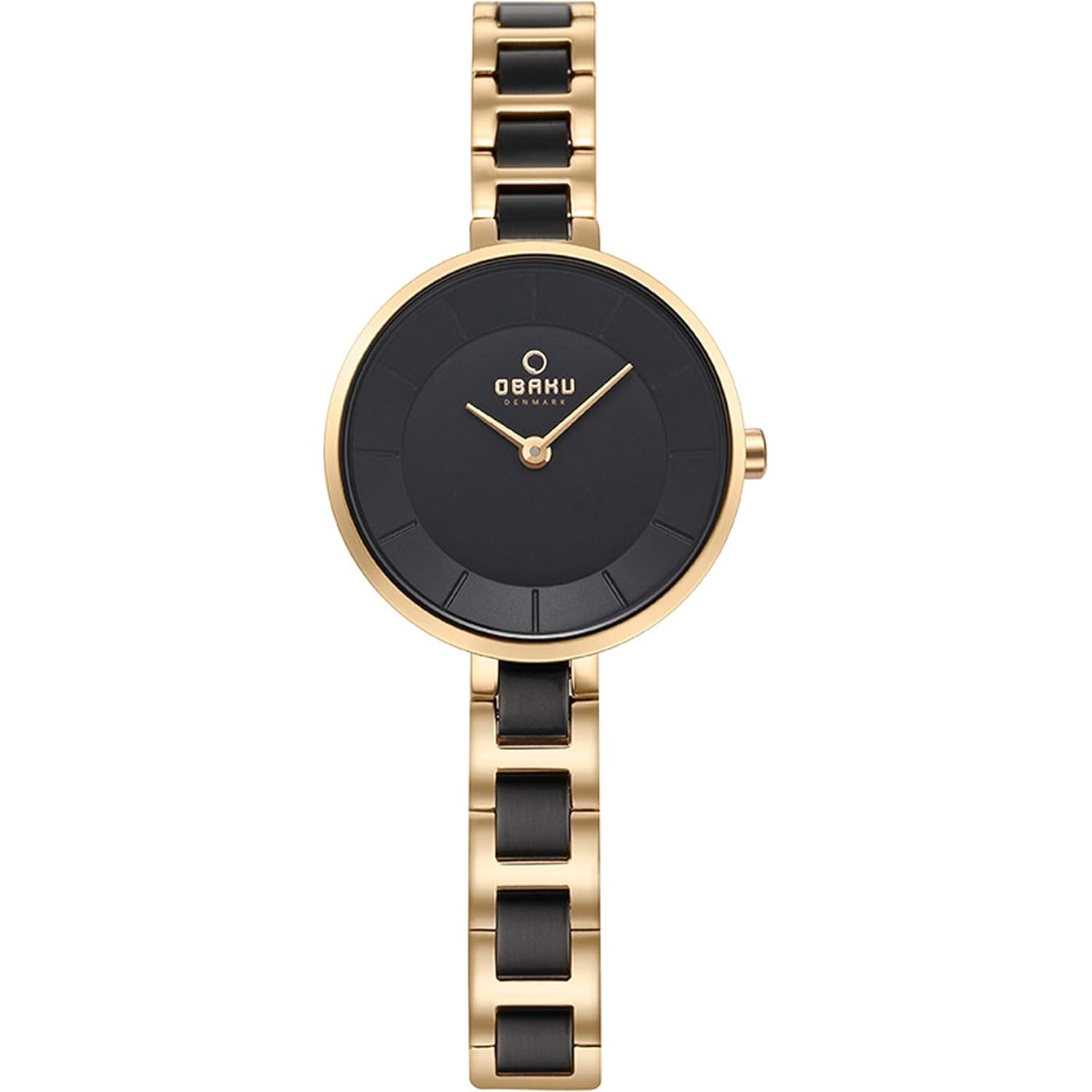 Obaku Obaku Quartz Black Dial Women's Watch V183LXGBSB