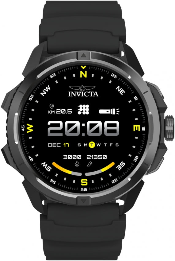 Invicta Quartz I-Tech Digital Dial Unisex Smart Watch ITECH-009