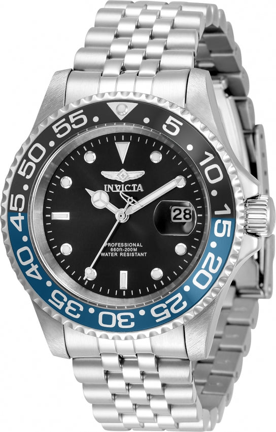 Invicta Quartz Pro Diver Black Dial Men's Watch 34104