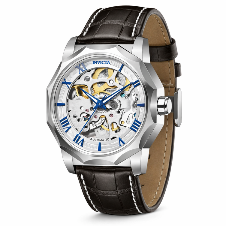 Invicta Automatic Objet D Art Silver Dial Men's Watch 69127