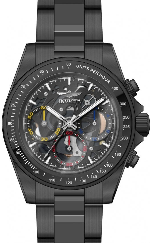 Invicta Quartz Speedway Black Dial Men's Watch 50273