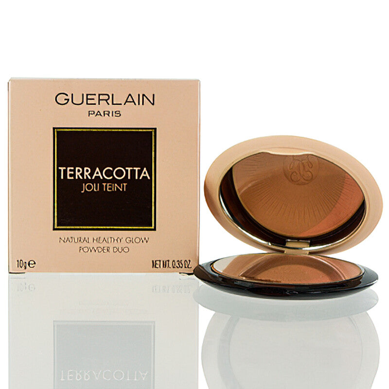 Terracotta Joli Teint Bronzing Powder Duo (01) by Guerlain 0.35 Oz 3346470419469