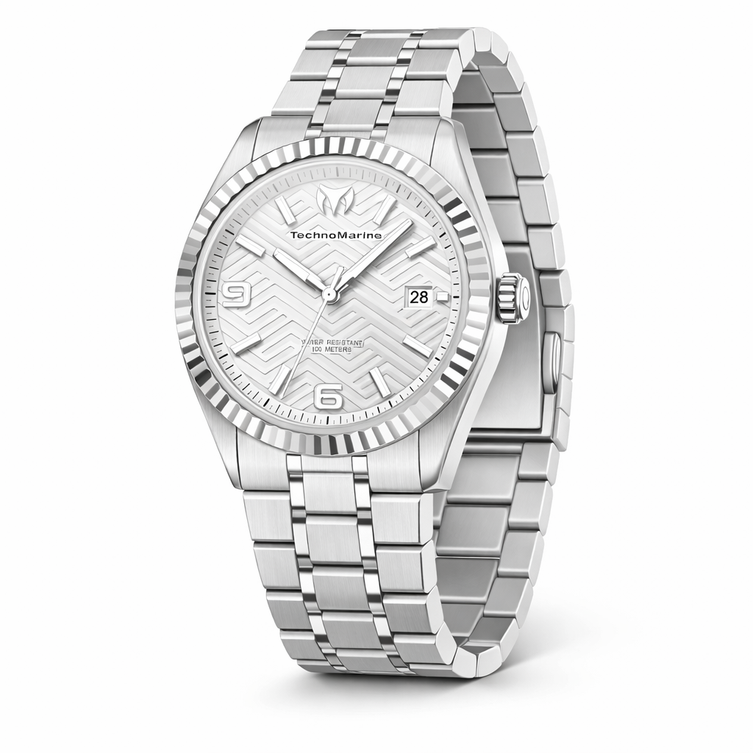 TechnoMarine Quartz Terra Nova Silver Dial Women's Watch TM-225061