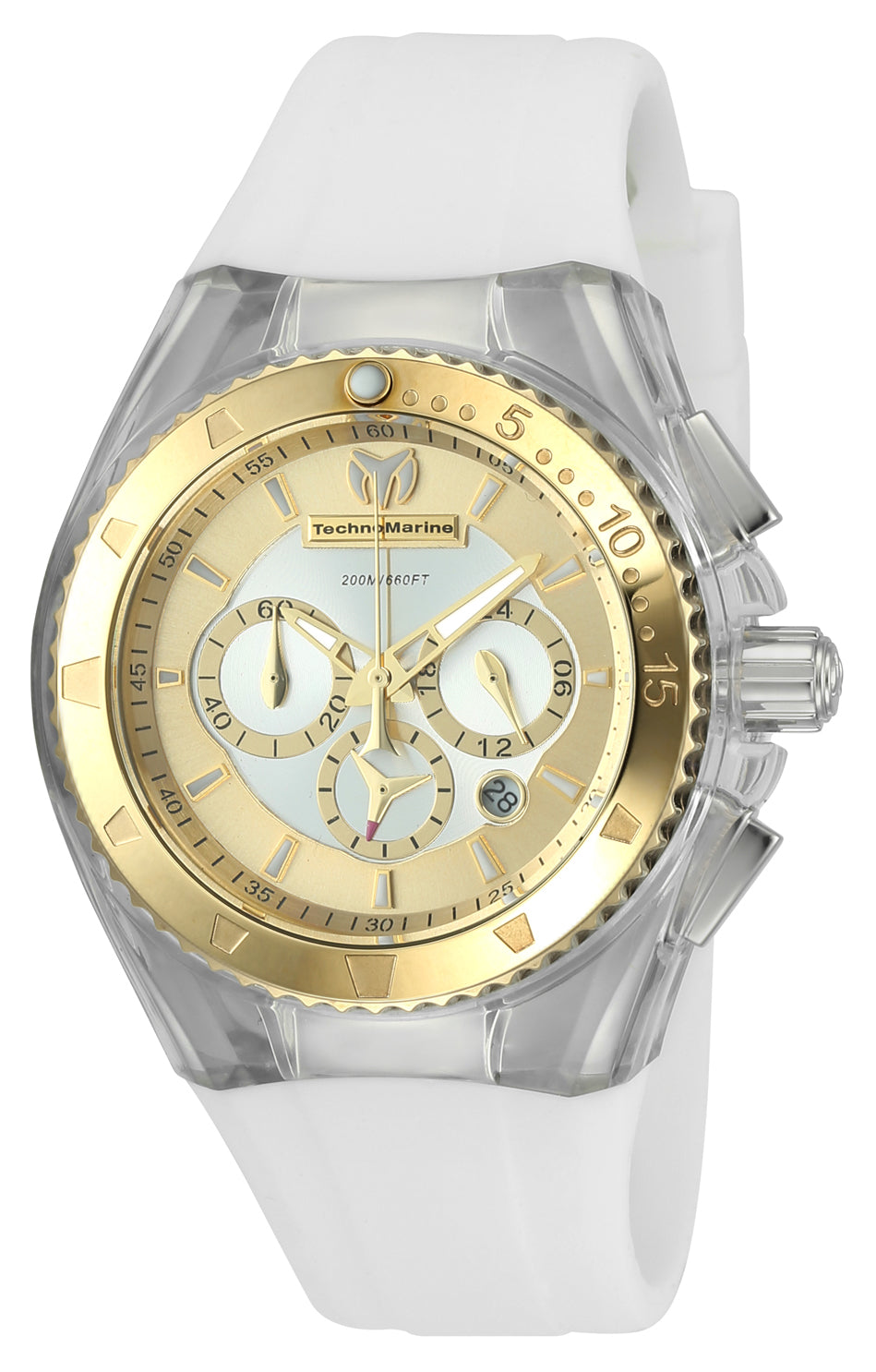 TechnoMarine Quartz Cruise White Dial Women's Watch TM-116002