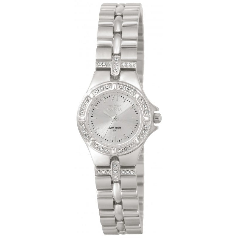 Invicta Wildflower Quartz Silver Dial Women's Watch 0132