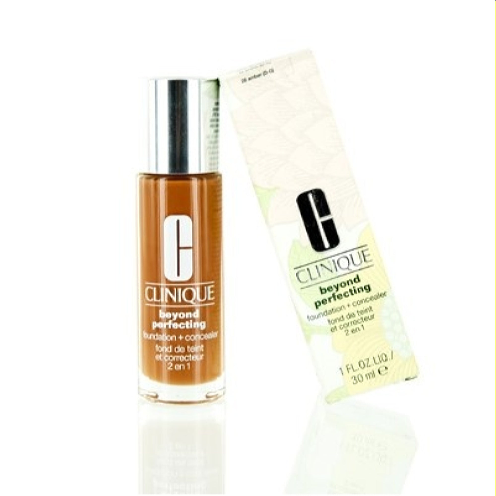 Clinique  Clinique Beyond Perfecting Foundation+Concealer 118 Amber 1.0 Oz (30 Ml) 020714712099