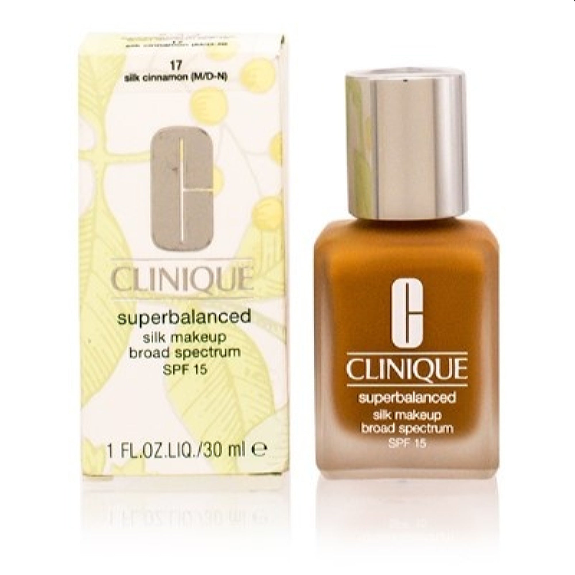 Clinique  Clinique Superbalanced Silk    (17) Silk Cinammon (M D-N) 1.0 Oz 020714803889