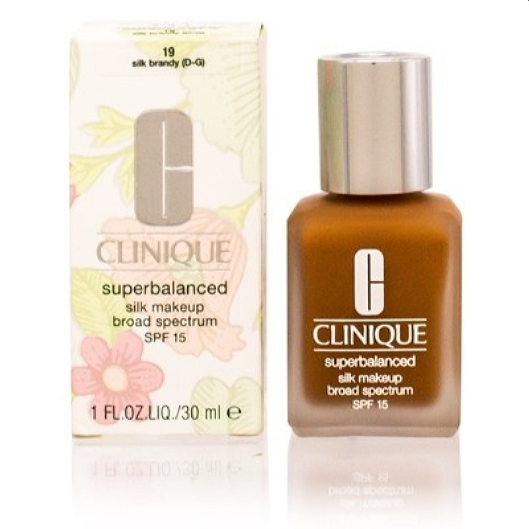 Clinique  Clinique Superbalanced Silk   Broad Spectrum (19) Silk Brandy 1.0 Oz 020714803902