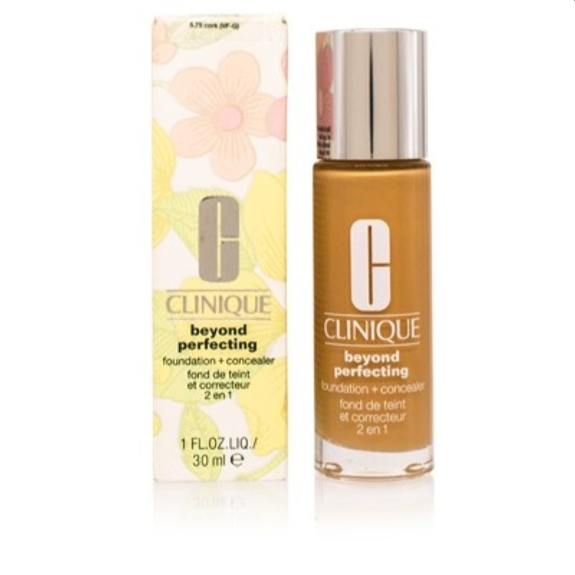 Clinique  Clinique Beyond Perfecting Foundation+Concealer 5.75 Cork (Vf-G) 1.0 Oz (30 Ml) 020714898397