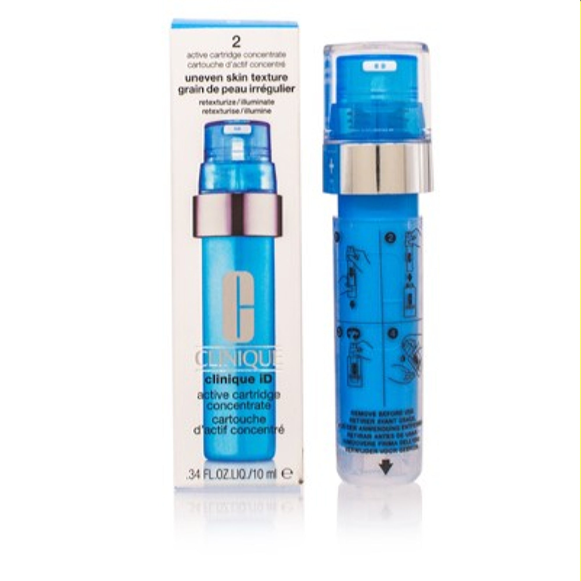 Clinique  Clinique Clinique Id Active Cartridge Concen. For Pores & Uneven Texture 0.34 Oz 020714949556