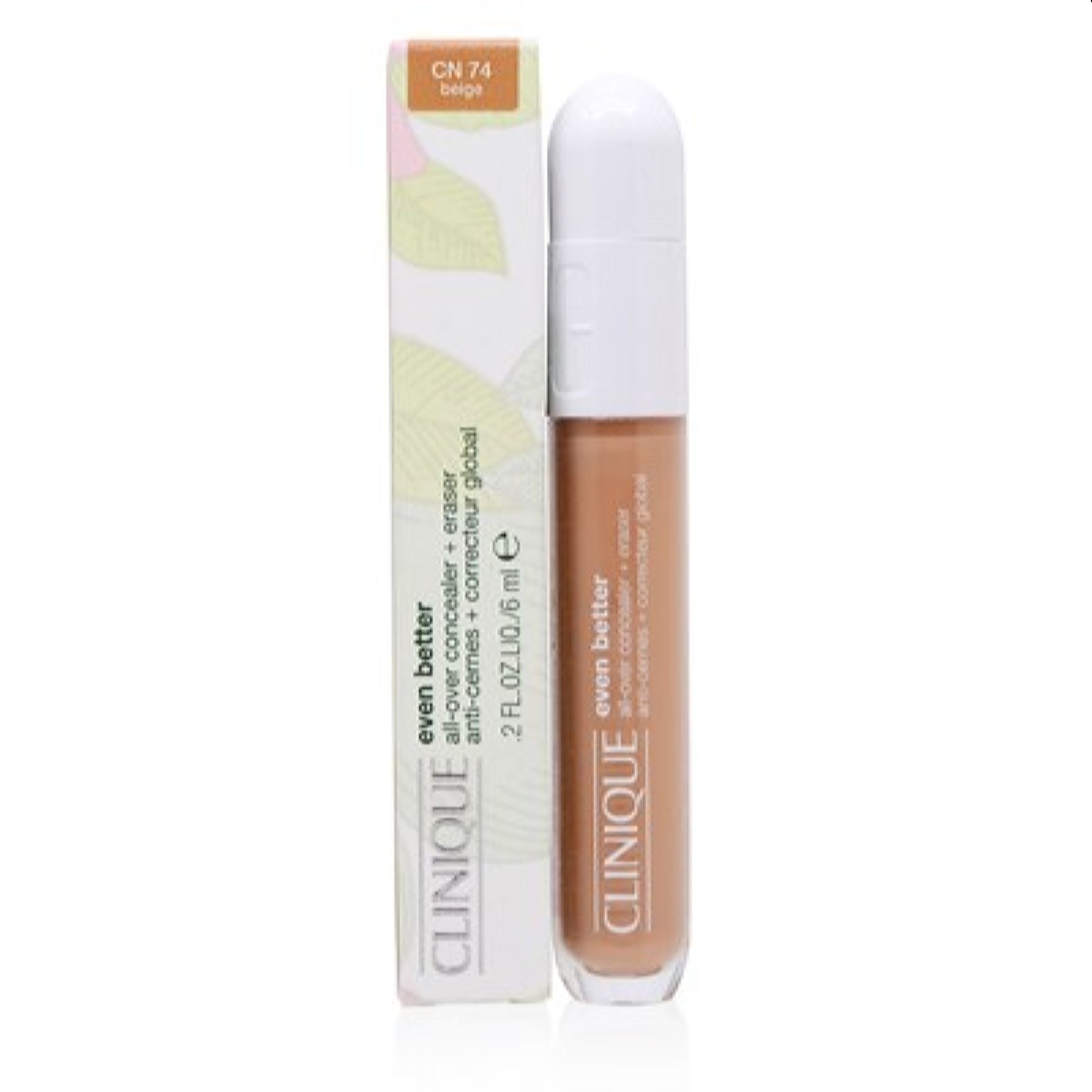 Clinique  Clinique Even Better All-Over Concealer + Eraser Cn 74 Beige 0.2 Oz 020714968946