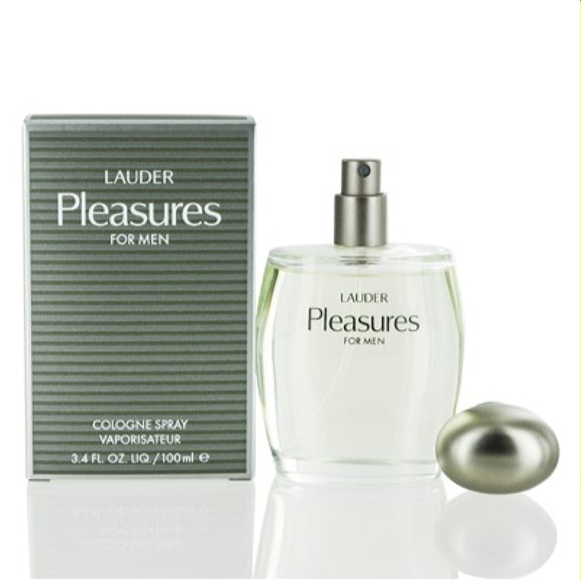 Estee Lauder Men's Pleasures For Men Estee Lauder Cologne Spray 3.4 Oz  027131521433