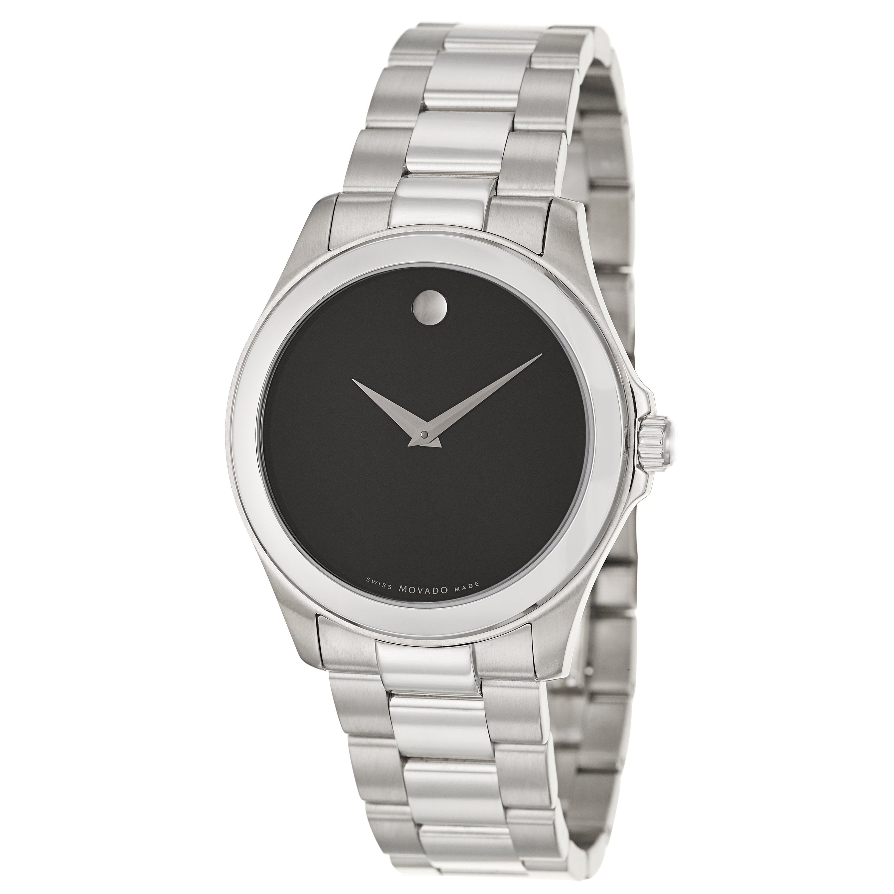 Movado Junior Quartz Sport Black Dial Men's Watch 0605746