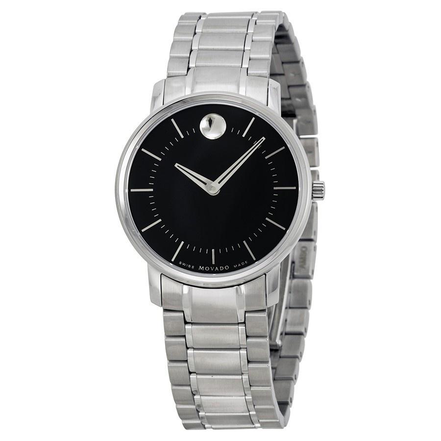 Movado TC Quartz Black Dial Women's Watch 0606690