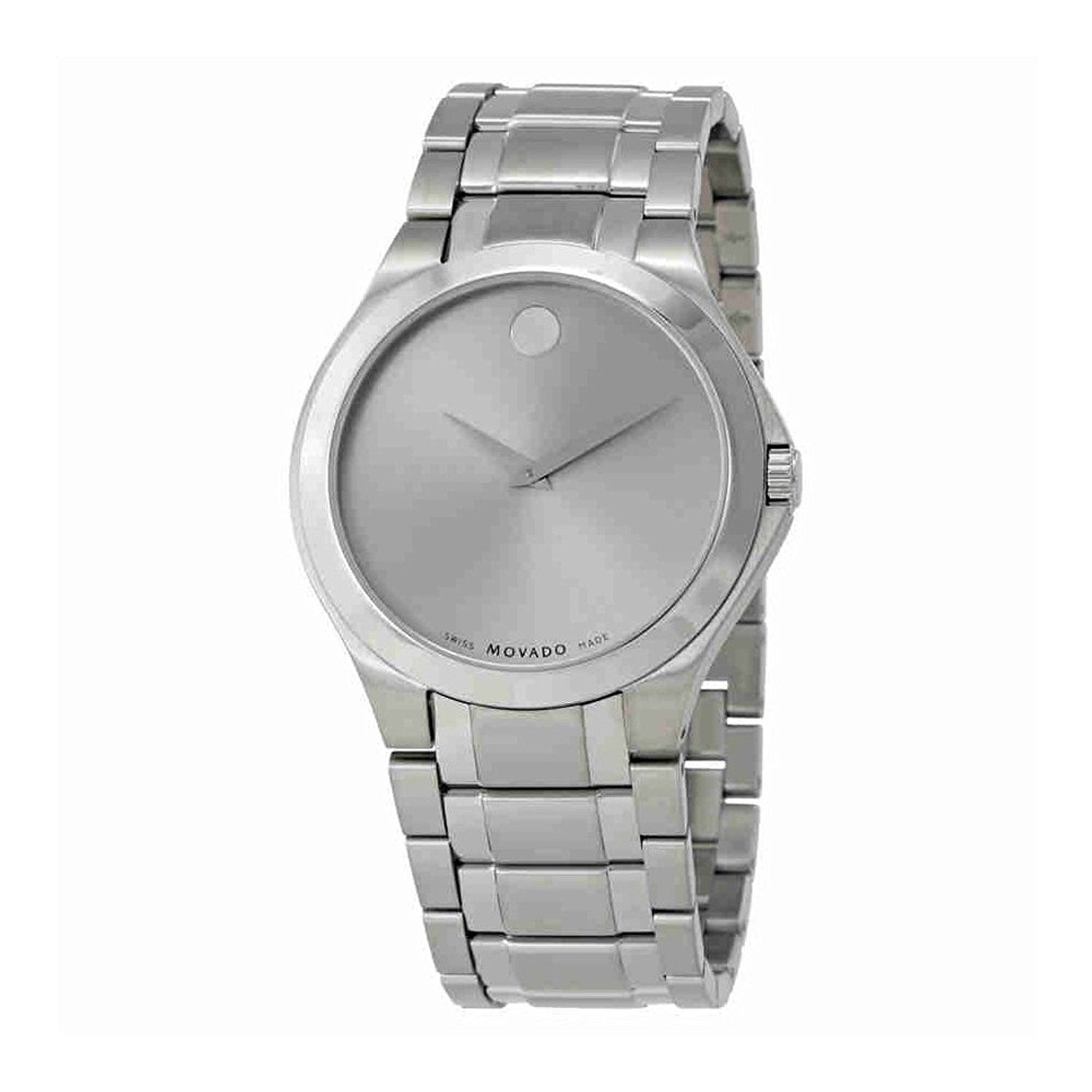 Movado Collection Quartz Silver Dial Men's Watch 0606782