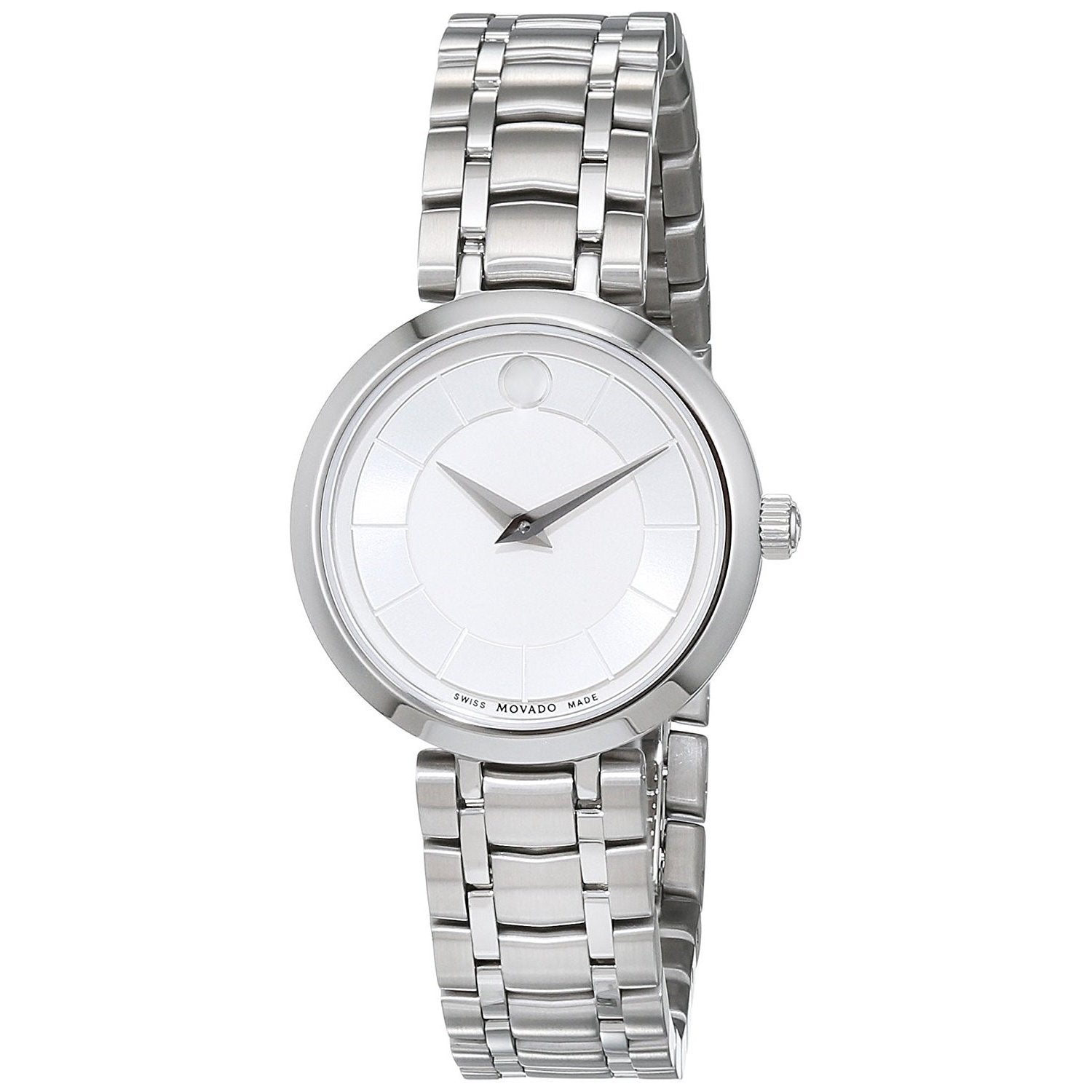 Movado 1881 Quartz Silver Dial Women's Watch 0607098