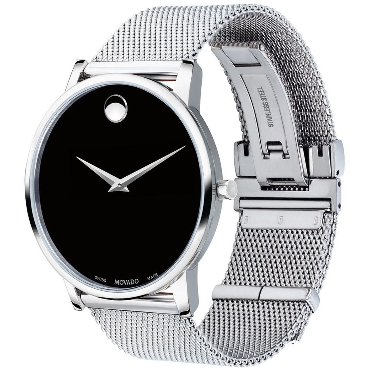 Movado Museum Quartz Black Dial Men's Watch 0607219