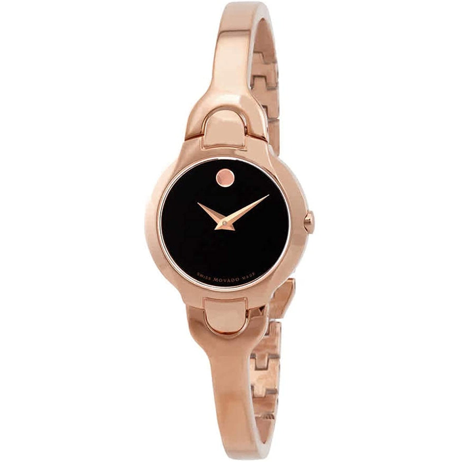 Movado Kara Quartz Black Dial Women's Watch 0607327