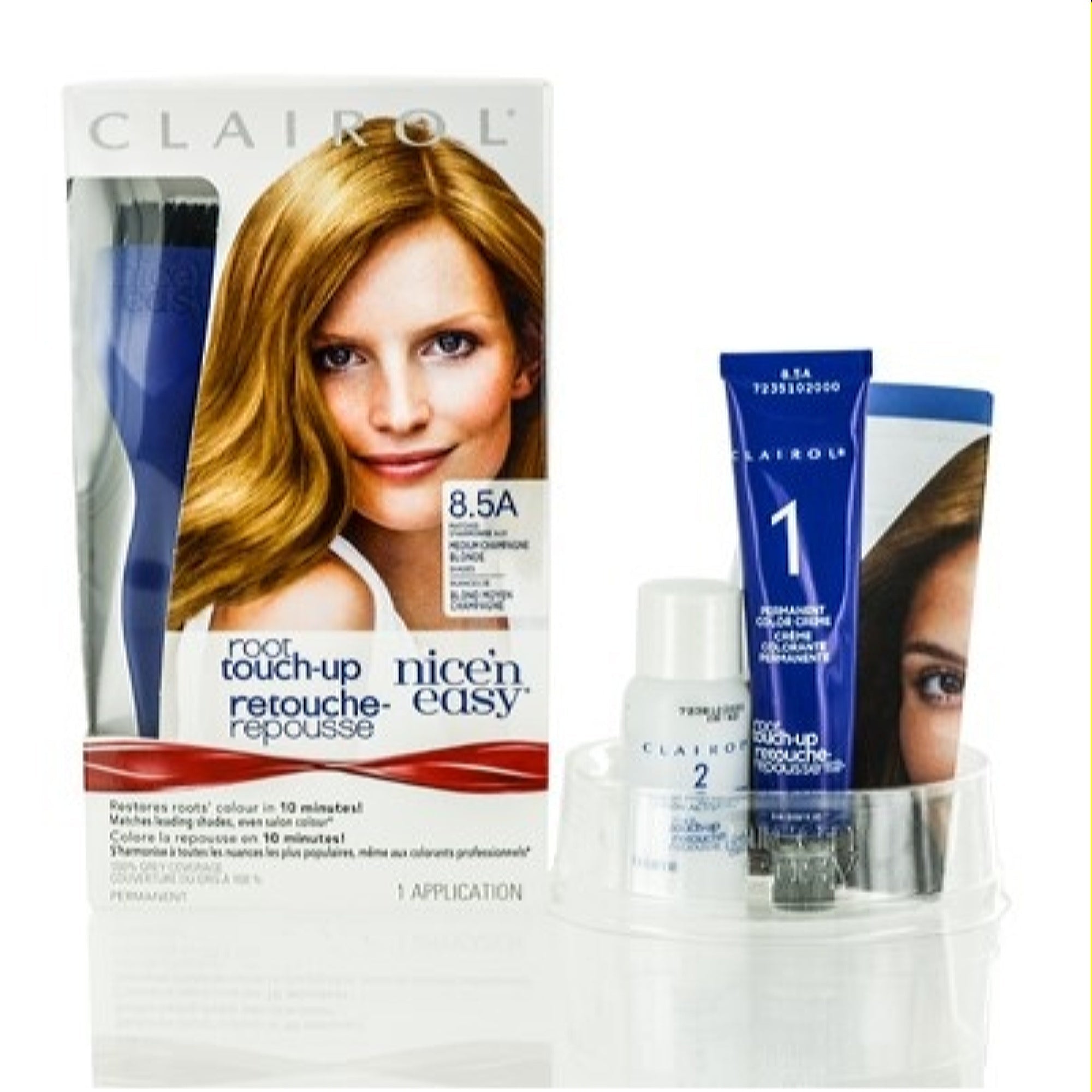 Clairol  Clairol  Nice 'N Easy Root Touch Up 8.5A Medium Champagne Blonde Kit 066400023278