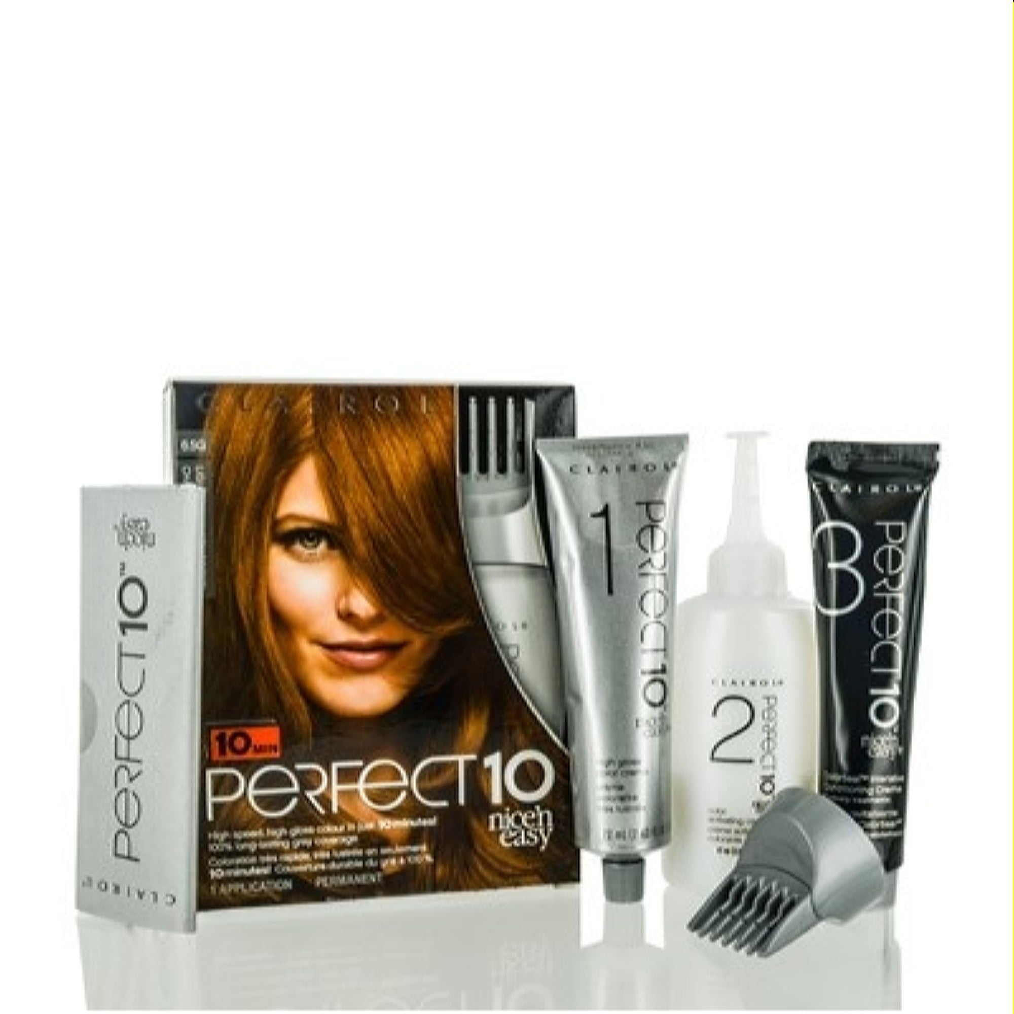 Clairol  Clairol  Perfect 10 Nice 'N Easy  (6.5G) Lightest Golden Brown Kit 066400025326