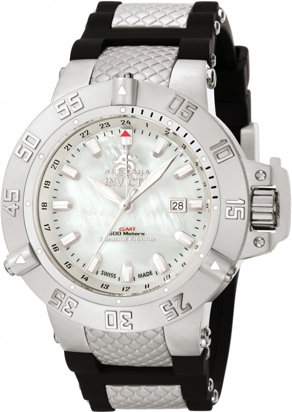 Invicta Subaqua Quartz Noma III Mother of Pearl Dial Men's Watch 0737