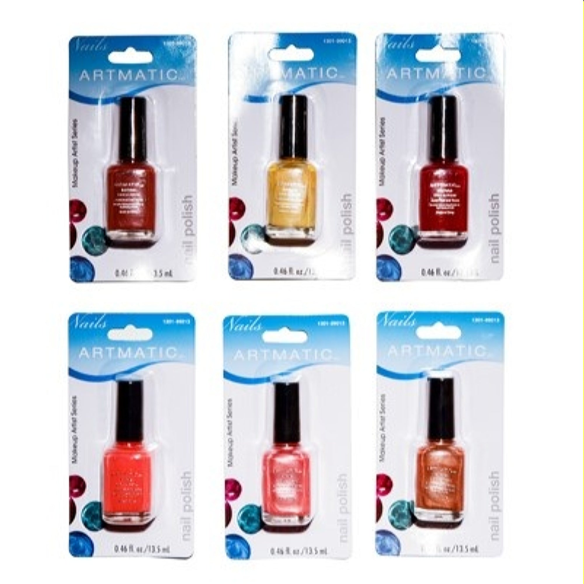 Artmatic  Artmatic Mega Radiant Nail Polish 72 Pcs. Assorted Colors 0.46 Oz  Ea (13.5 Ml) 073911990135