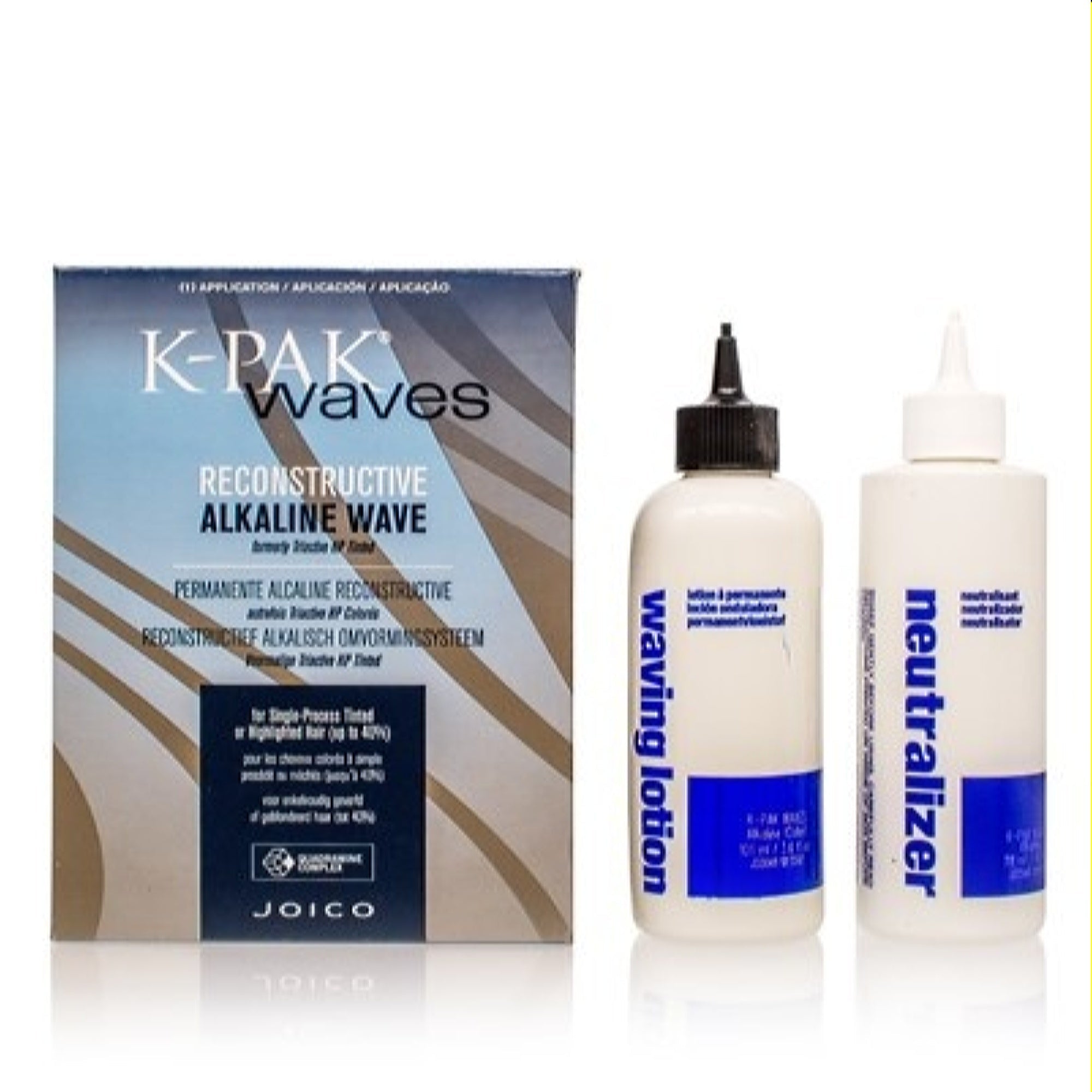 Joico  Joico K-Pak Waves Joico Reconstructive Alkaline Single Process Hair Set Sl Dmg 074469485111