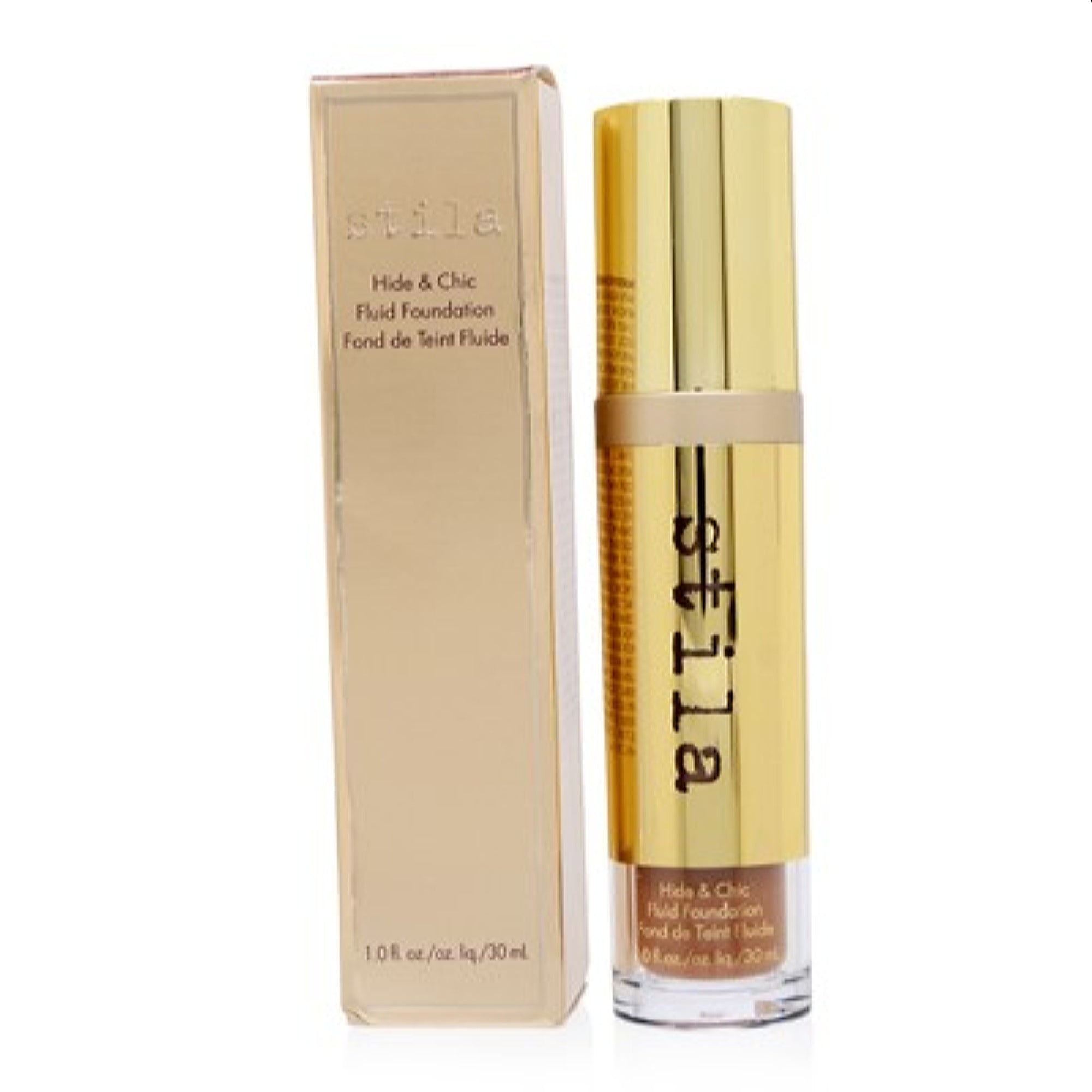 Stila  Stila Hide & Chic Fluid Foundation (Deep 2) 1.0 Oz (30 Ml) 094800357112