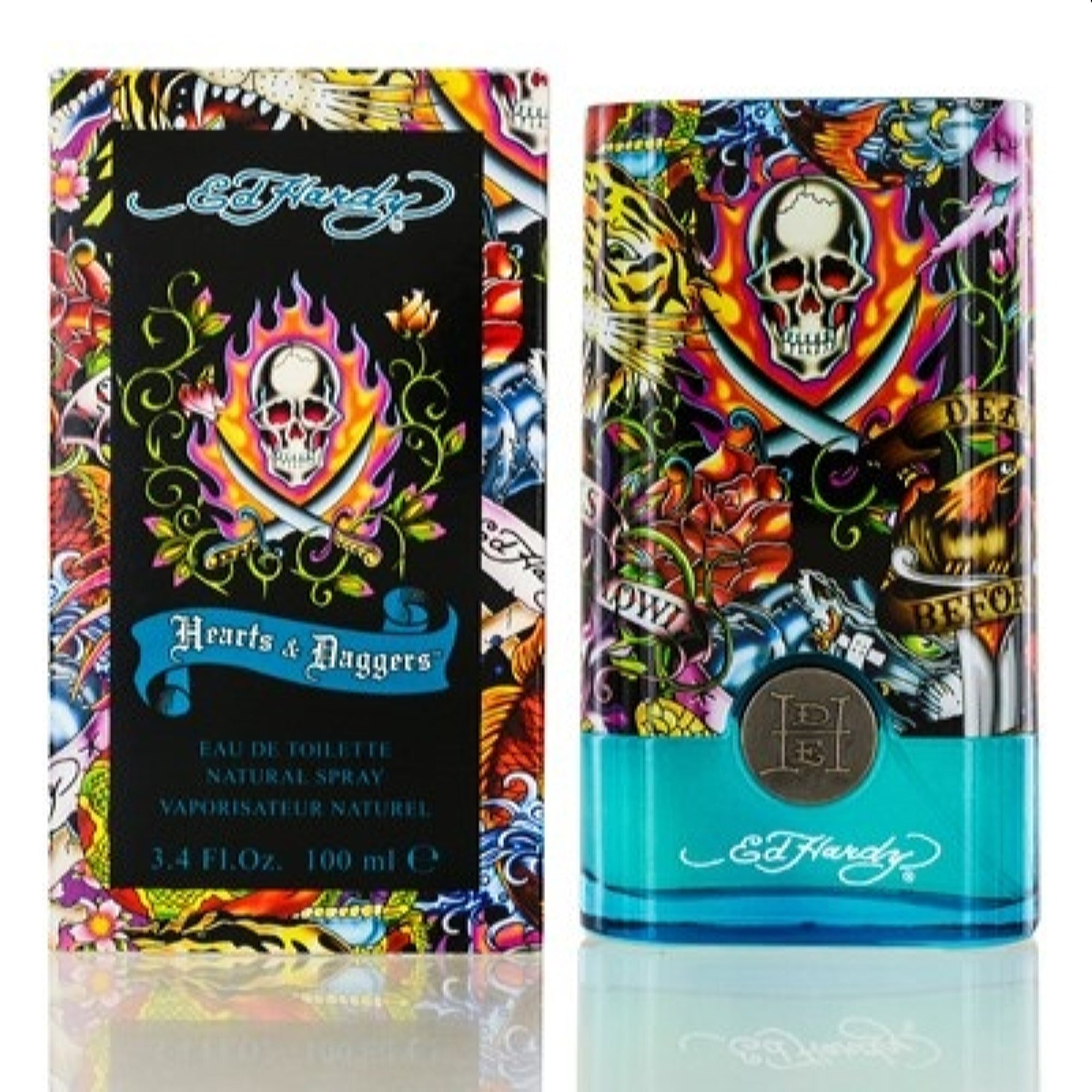 Christian Audigier Men's Hearts & Daggers Christian Audigier Edt Spray 3.4 Oz  094922190123