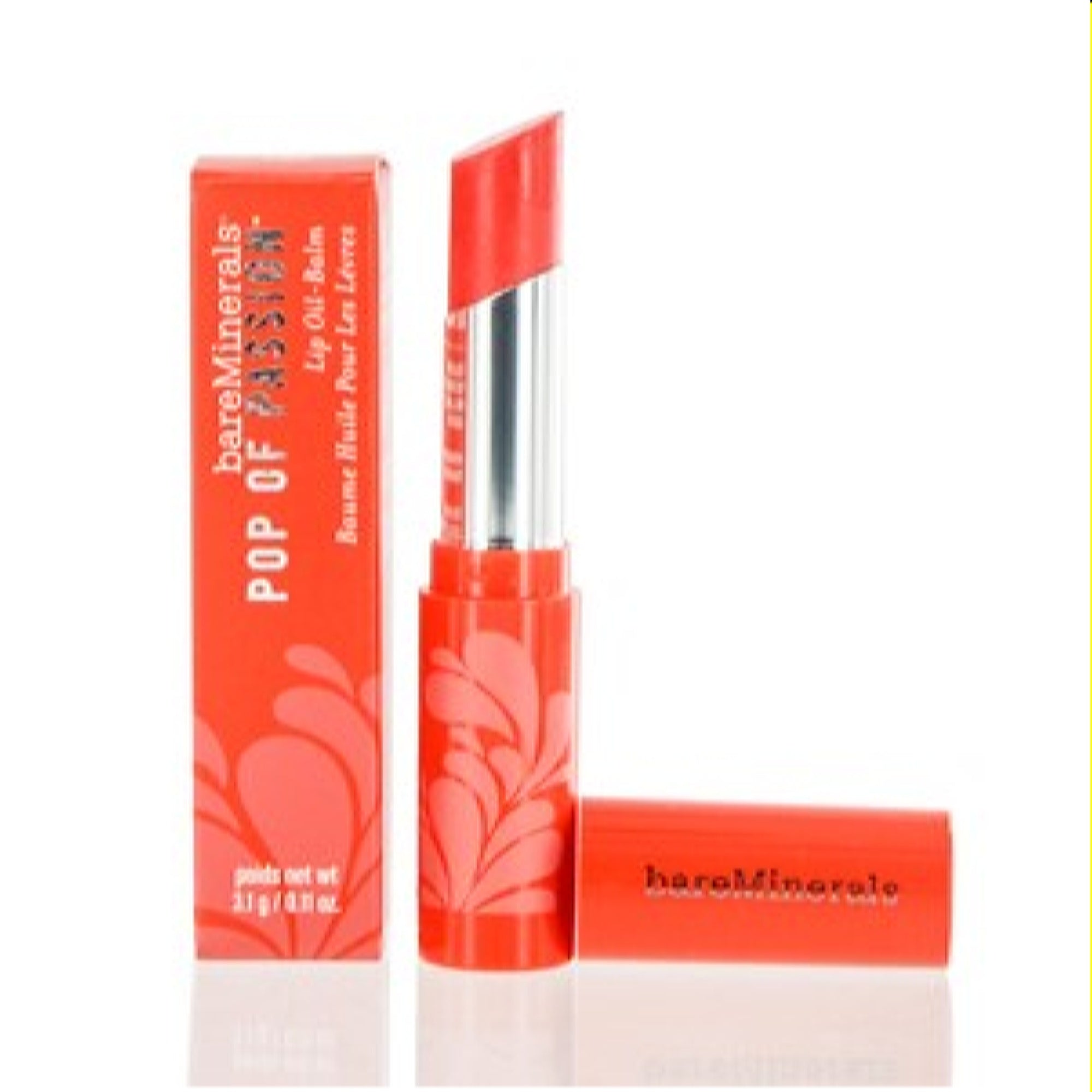 Bareminerals  Bareminerals Pop Of Passion Hydra-Oil Lip Balm Tangerine Pop 0.11 Oz (3 Ml) 098132403943