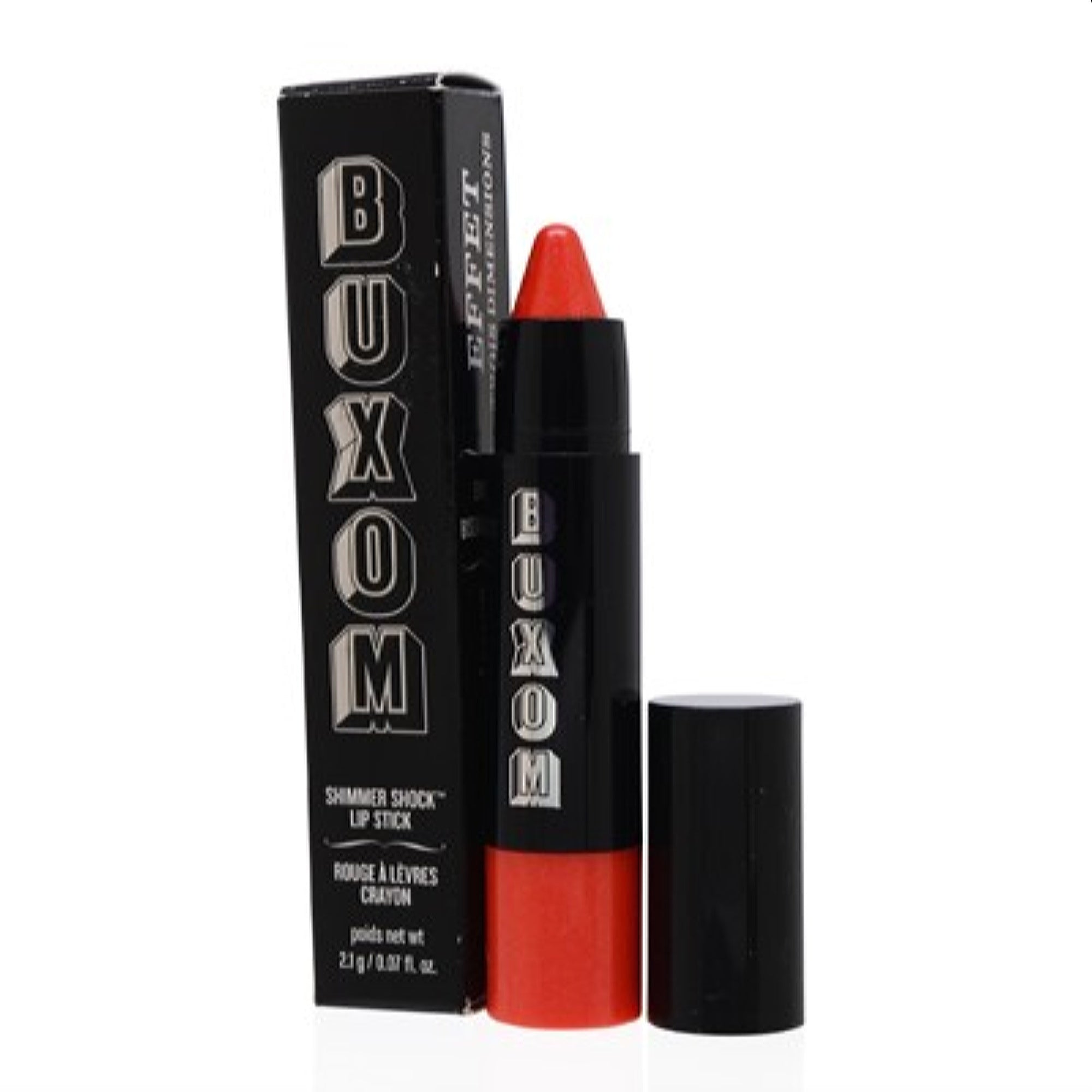 Buxom  Buxom Shimmer Shock Lipstick (Dynamite) 0.07 Oz (2.1 Ml)  098132465163