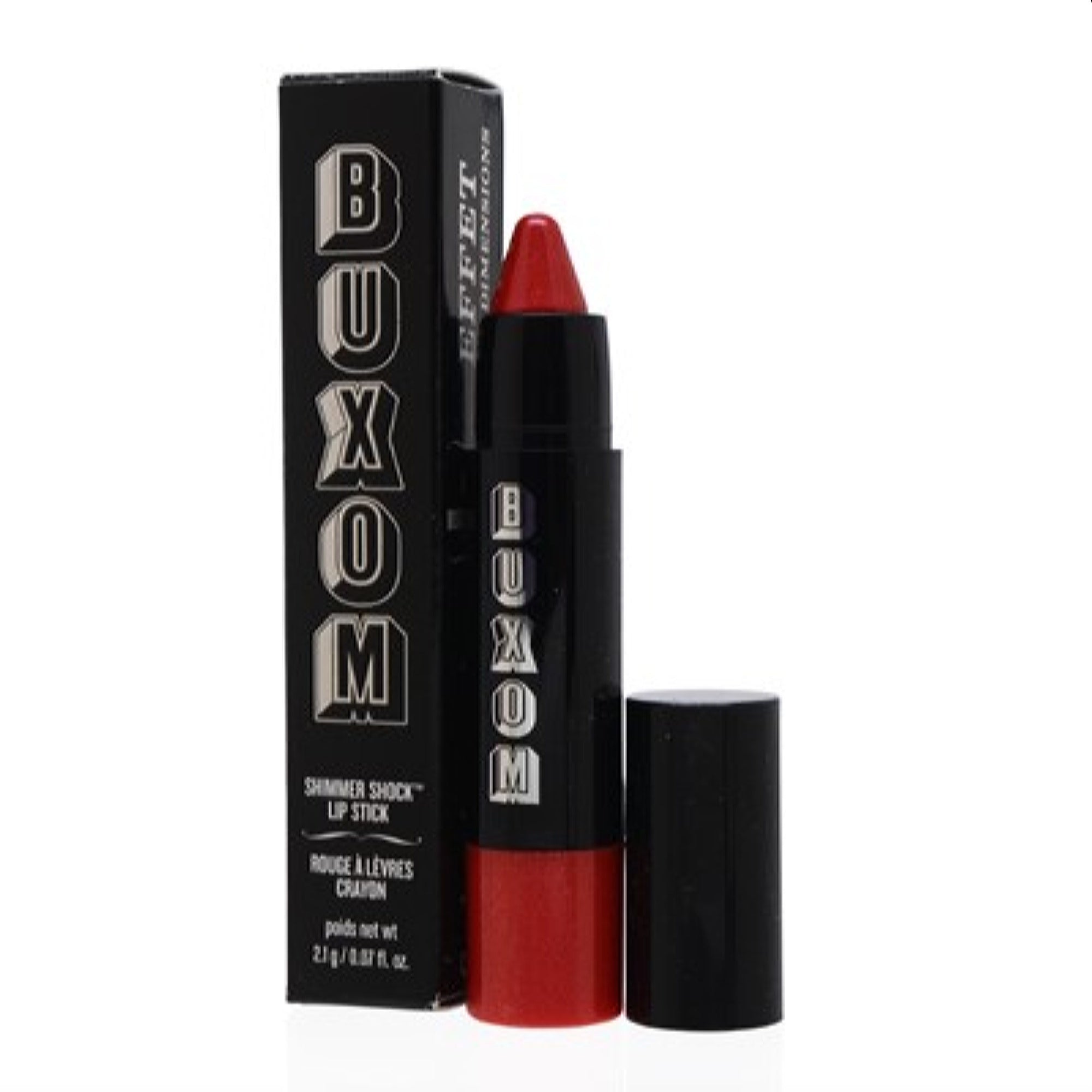 Buxom  Buxom Shimmer Shock Lipstick (Fireball) 0.07 Oz (2.1 Ml)  098132465170