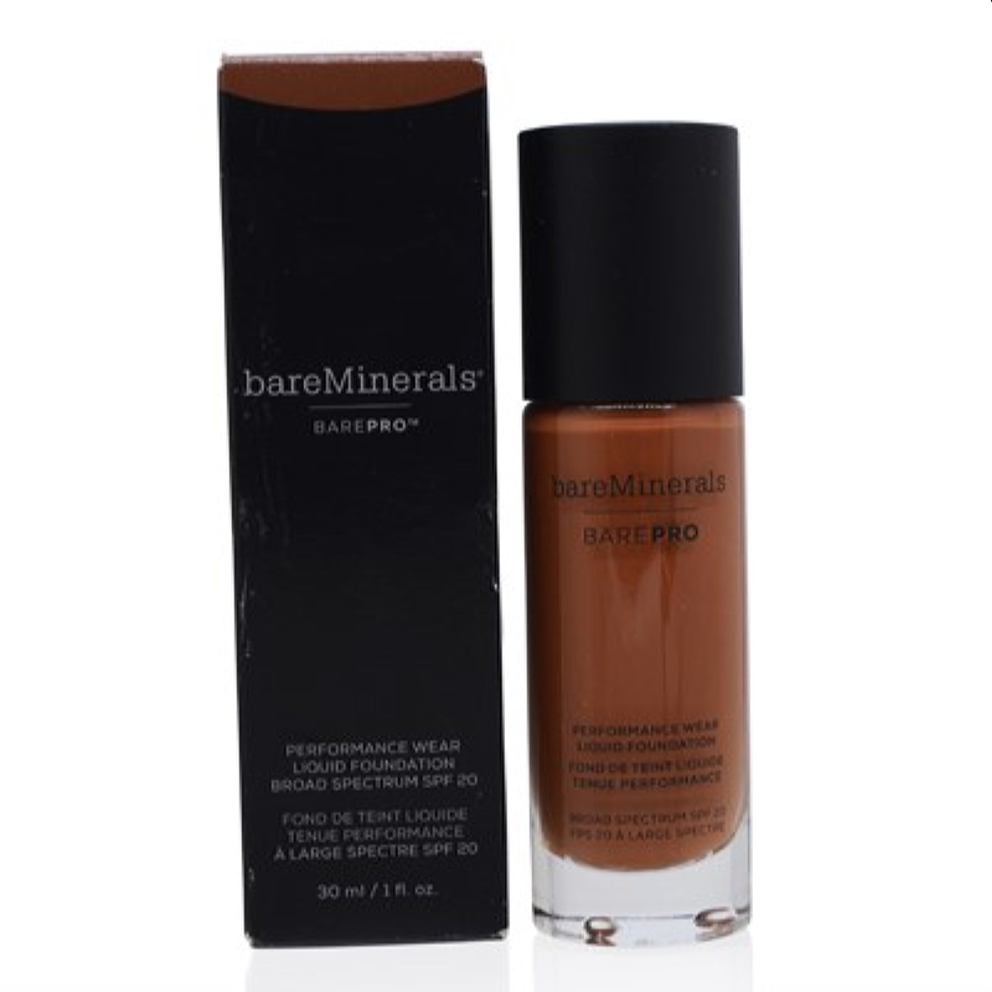 Bareminerals  Bareminerals Barepro Performance Wear Foundation Liquid Spf 20 (Cocoa 30) 1.0 Oz 098132492916