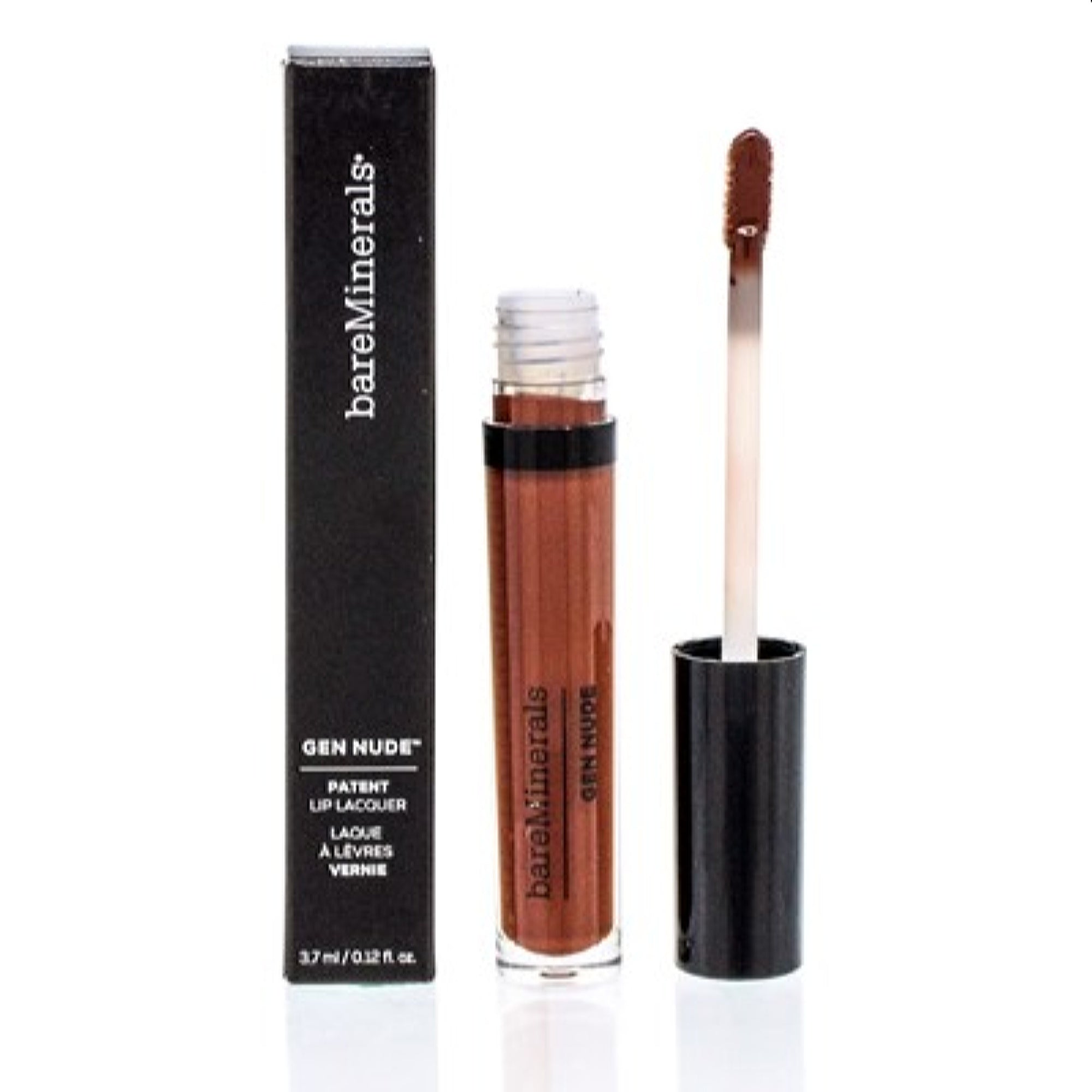 Bareminerals  Bareminerals Gen Nude Patentlip Lacquer Savage 0.12 Oz (3.5 Ml) 098132518944