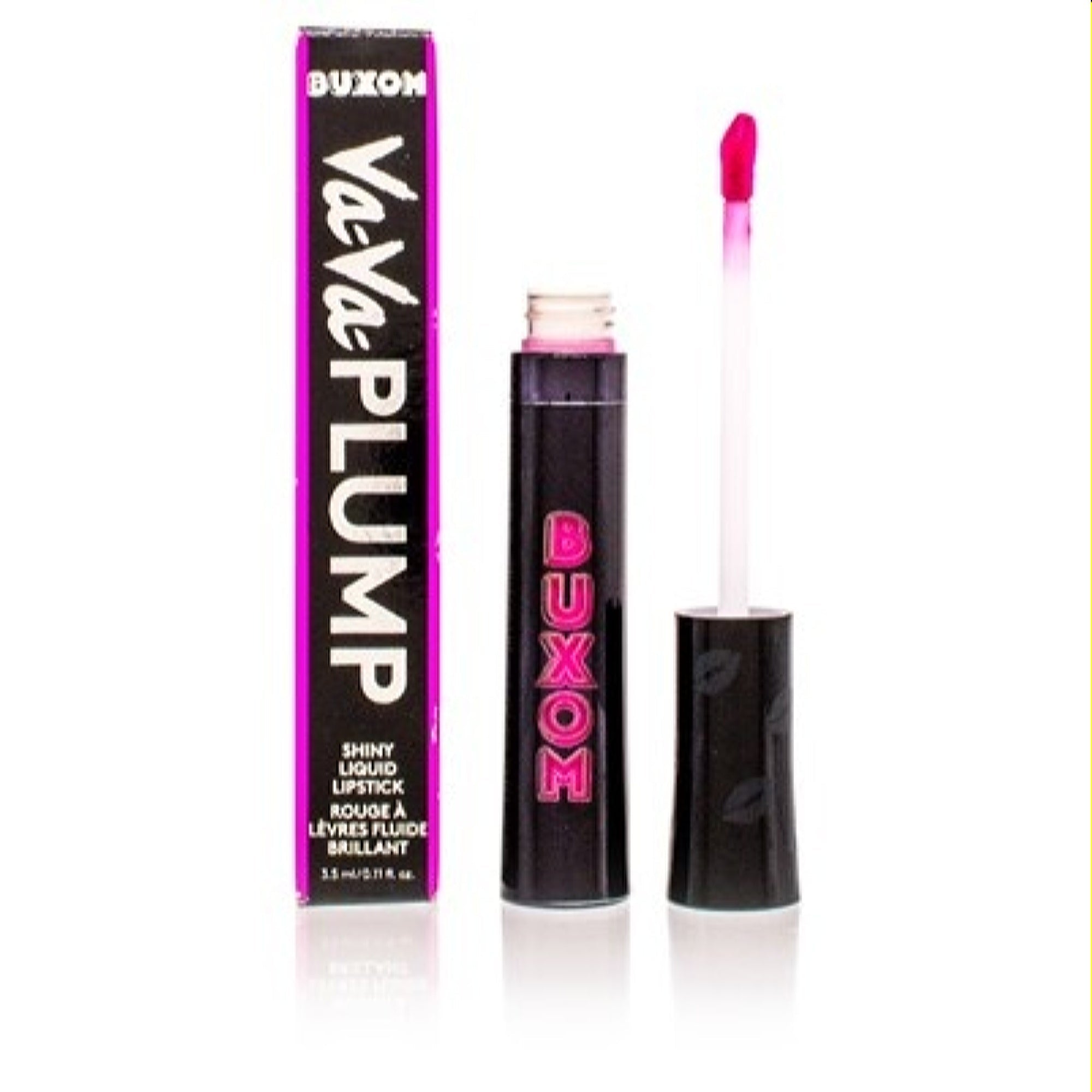 Buxom  Buxom Va-Va Plump Shiny Liquid Lipstick Pin Up Plum 0.11 Oz (3.5 Ml) 098132521074