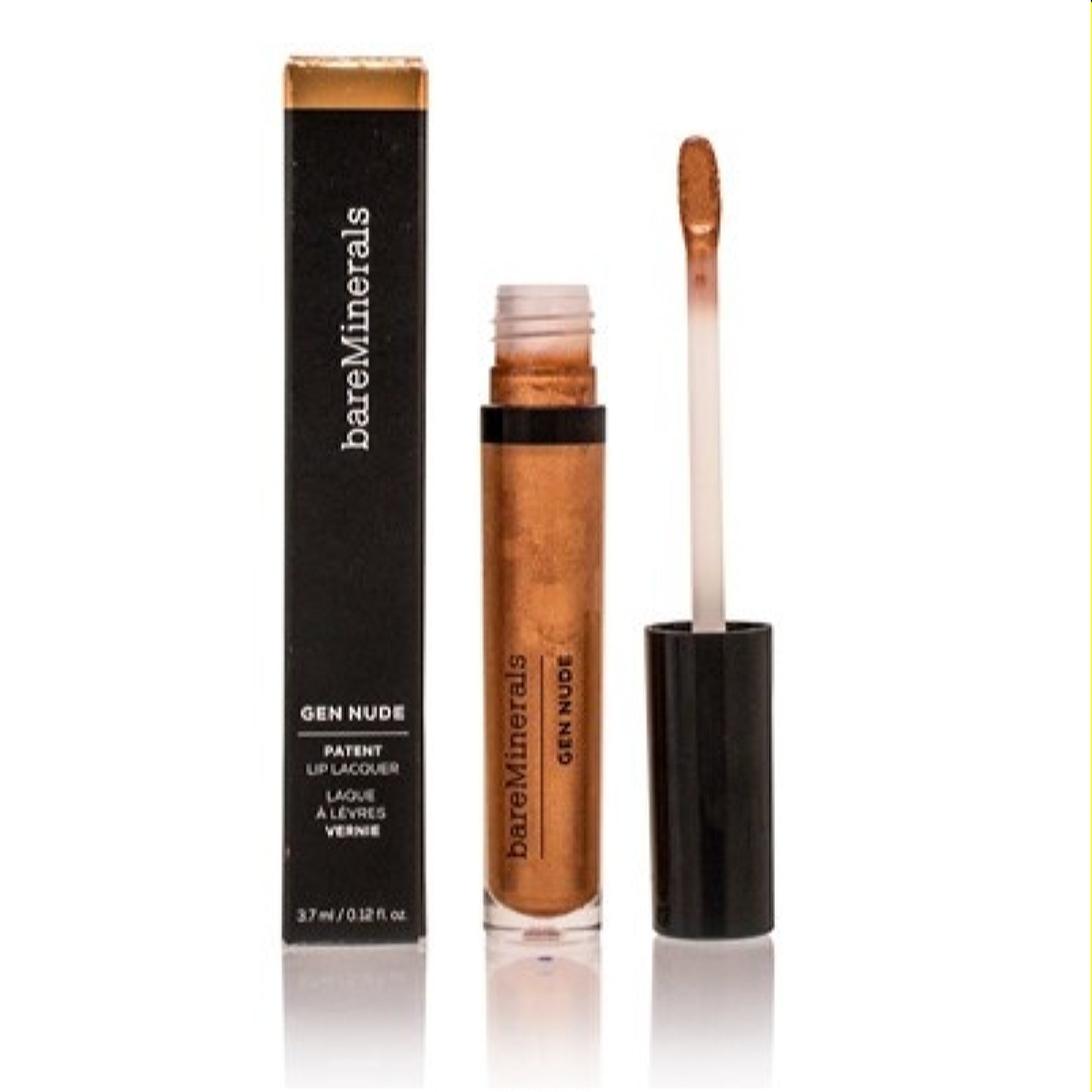 Bareminerals  Bareminerals Gen Nude Patent Lip Lacquer Dream Quartz 0.12 Oz (3.7 Ml) 098132553440