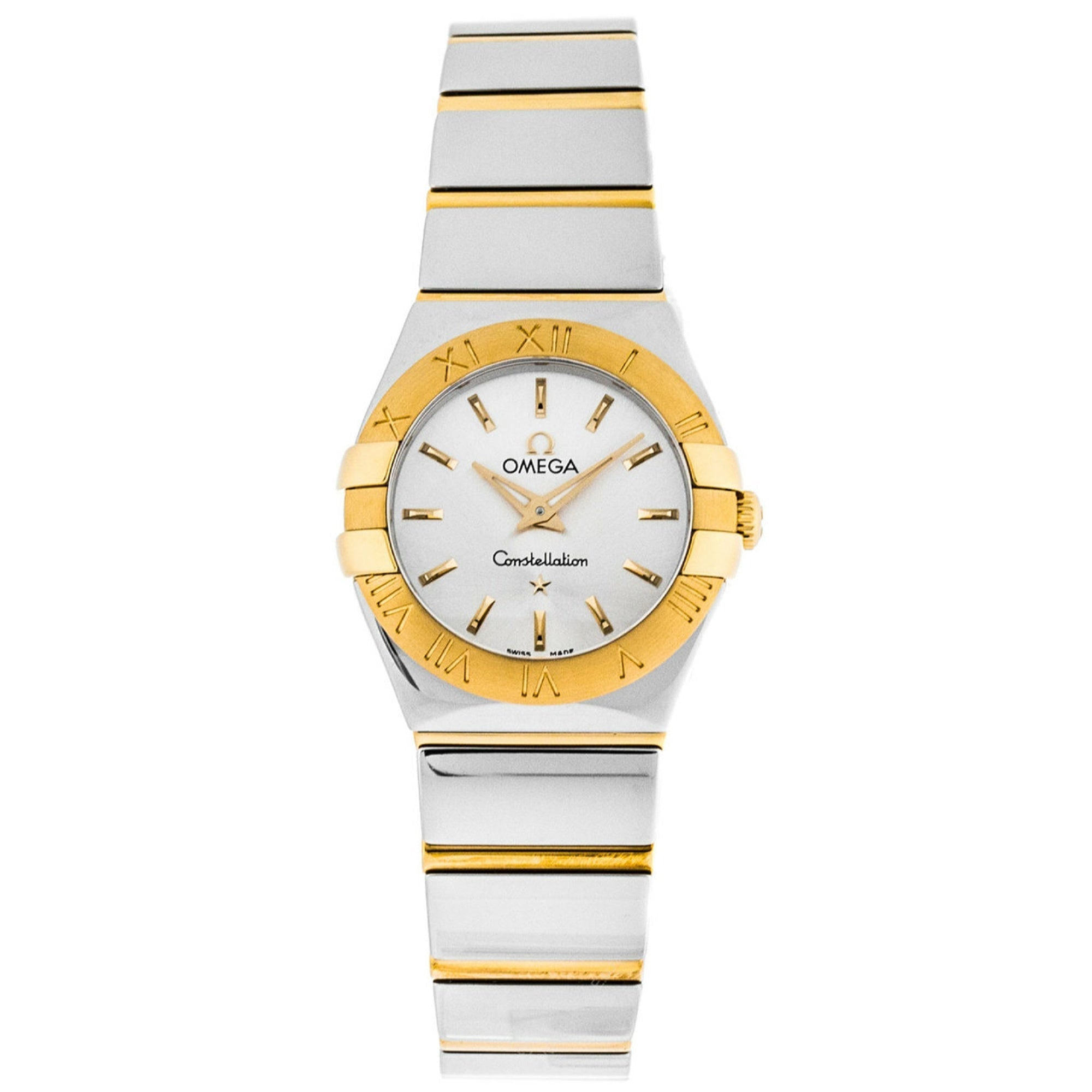 Omega Constellation Quartz Silver Dial Women's Watch 123.20.24.60.02.004